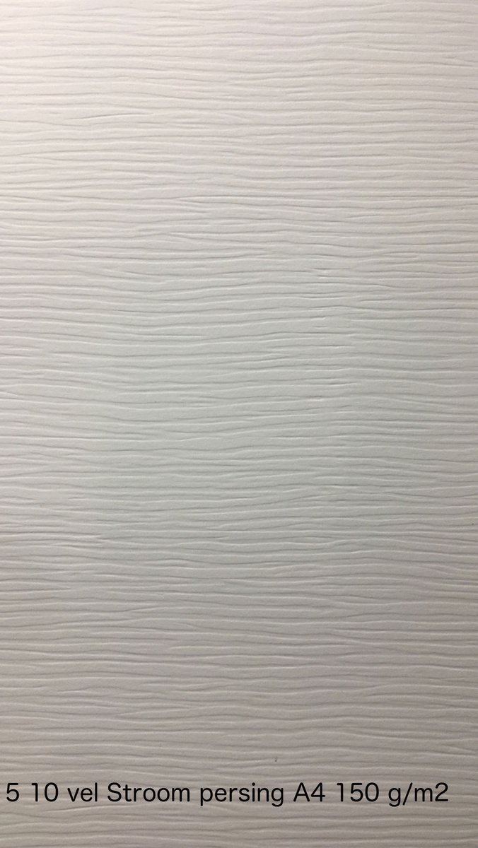 Favini® – 25 vel Stroompersing Papier – A4 – Hoogwit – 250 g/m² – Enkelzijdig Geperst – Embossed Structuur – Zuurvrij Zwaar Papier - Cardstock