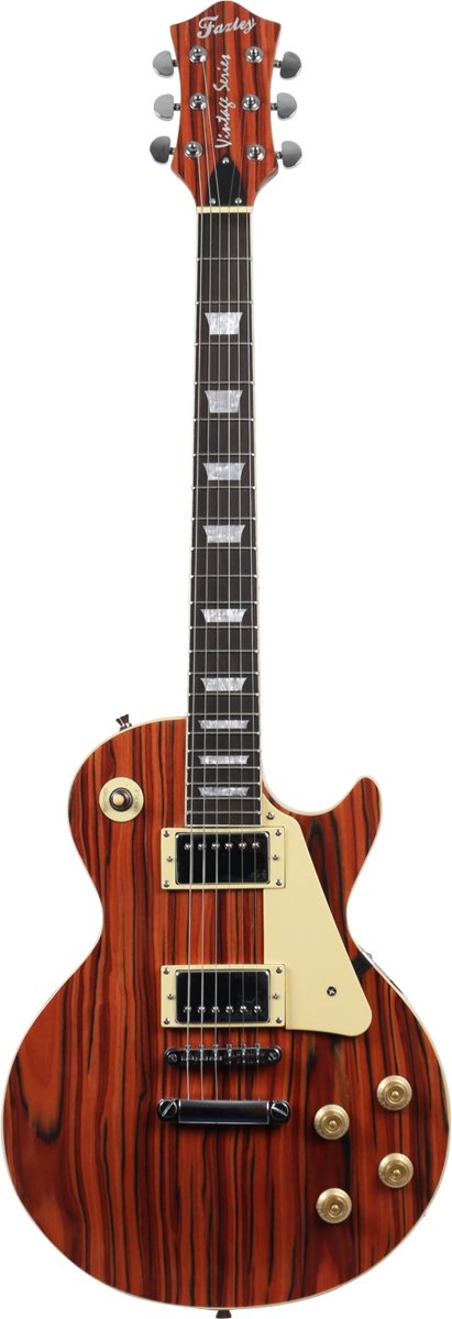 Fazley FLP318PW Padauk Wood elektrische gitaar