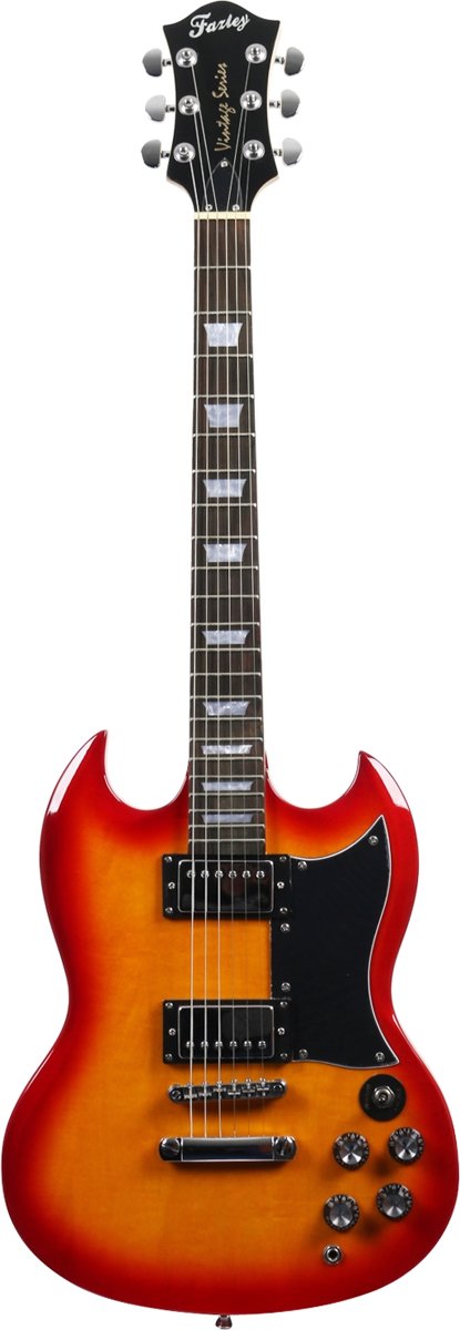 Fazley FSG418CB Cherry Burst elektrische gitaar