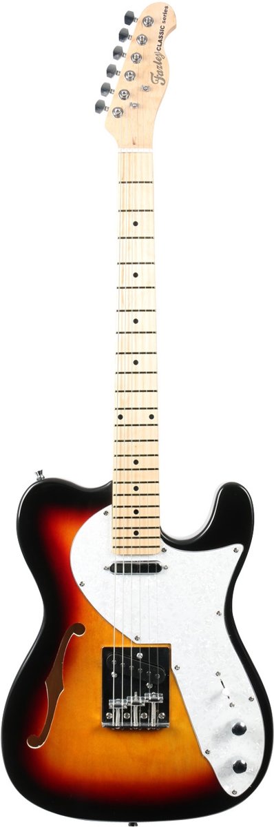 Fazley FTL210SB elektrische gitaar sunburst