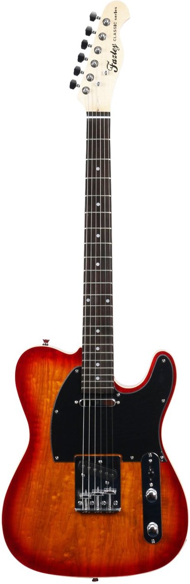 Fazley FTL218CB Cherry Burst elektrische gitaar