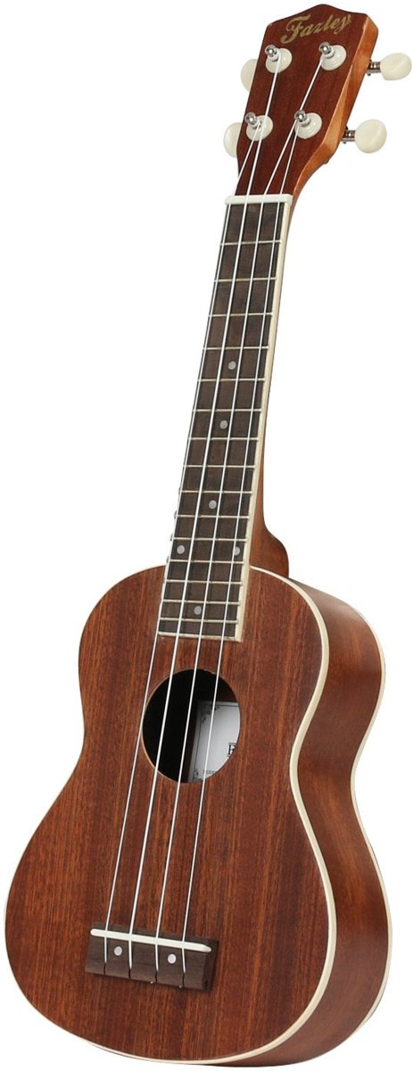 Fazley K21-W sopraan ukelele naturel