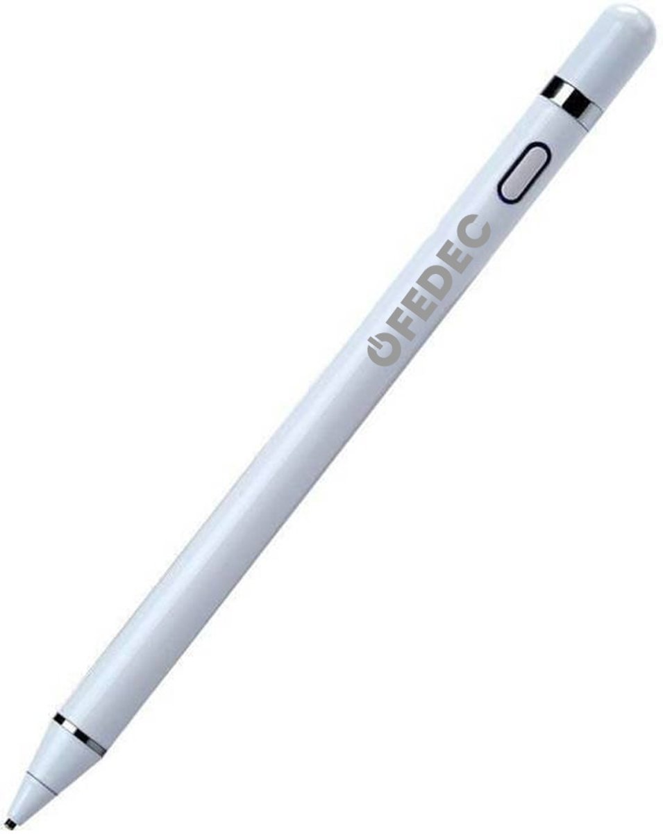 Fedec Active Stylus Pen voor Android - iOS - Windows Tablets & Telefoons - Wit