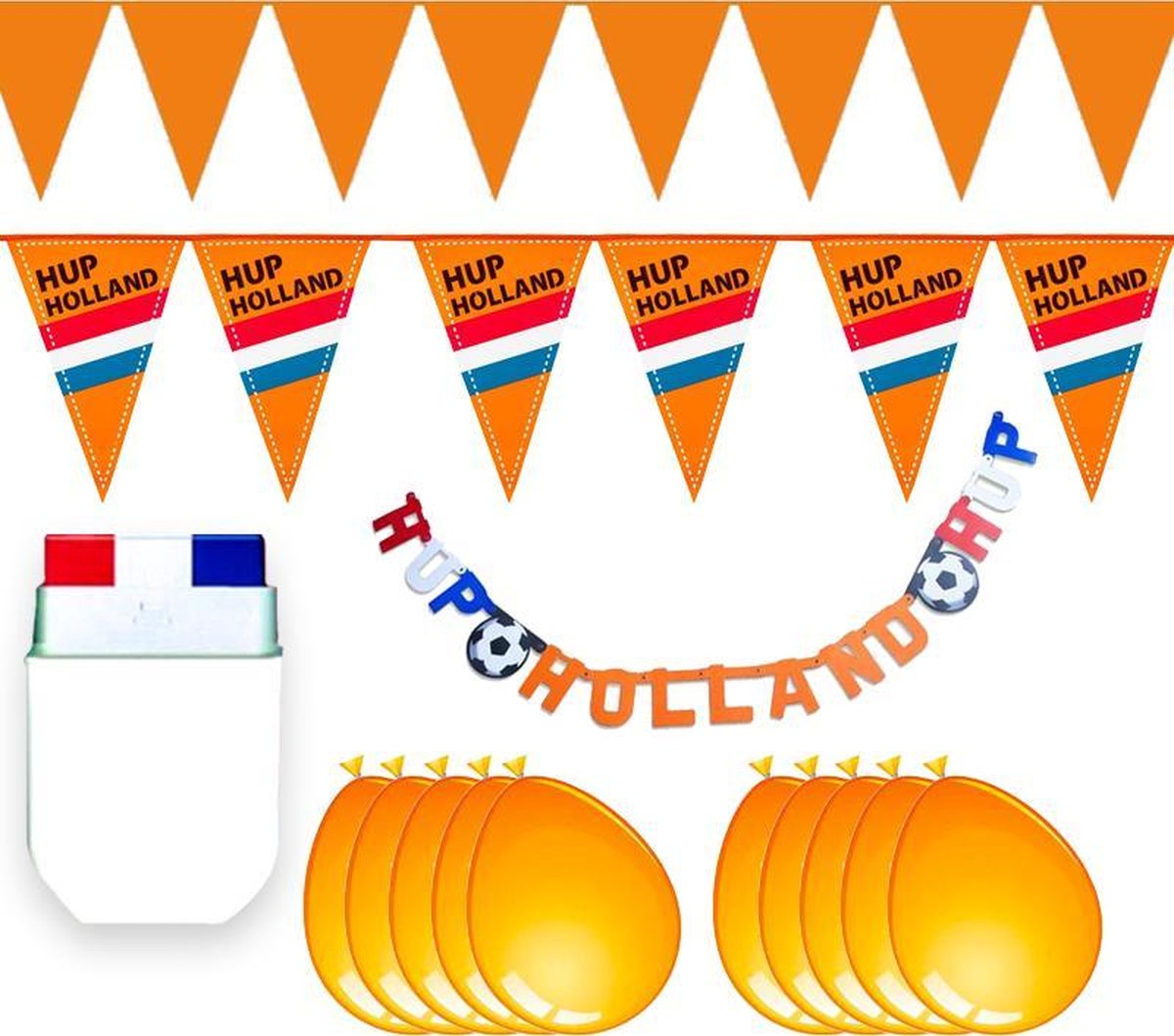 Oranje versiering feestpakket