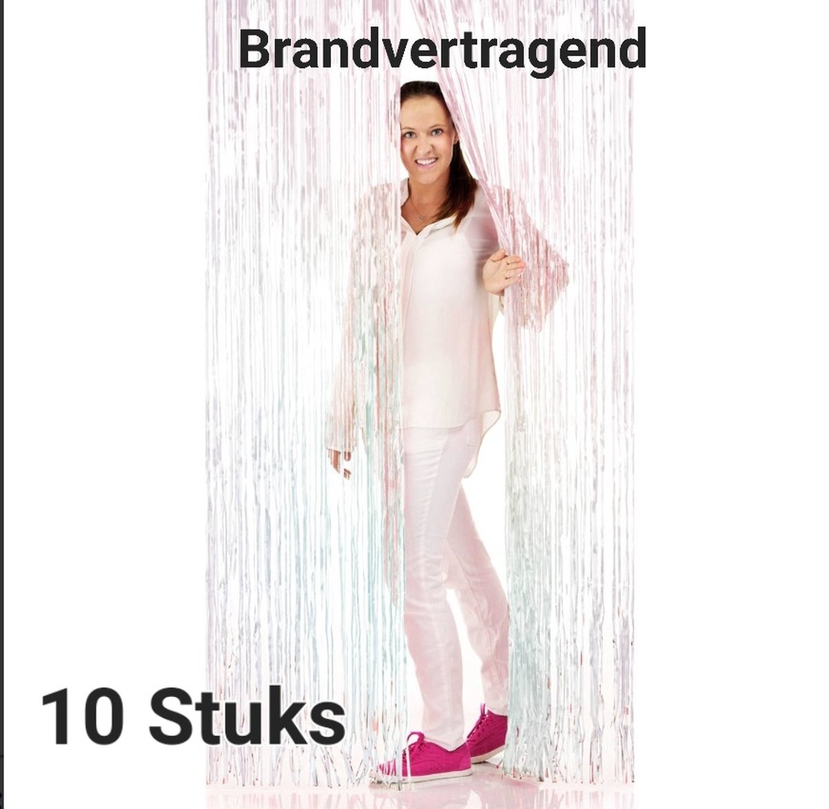 10 Stuks Brandvertragende Iridescent Deur/ Wanddecoratie, Carnaval, Horeca, Themafeesten, Oktoberfest.