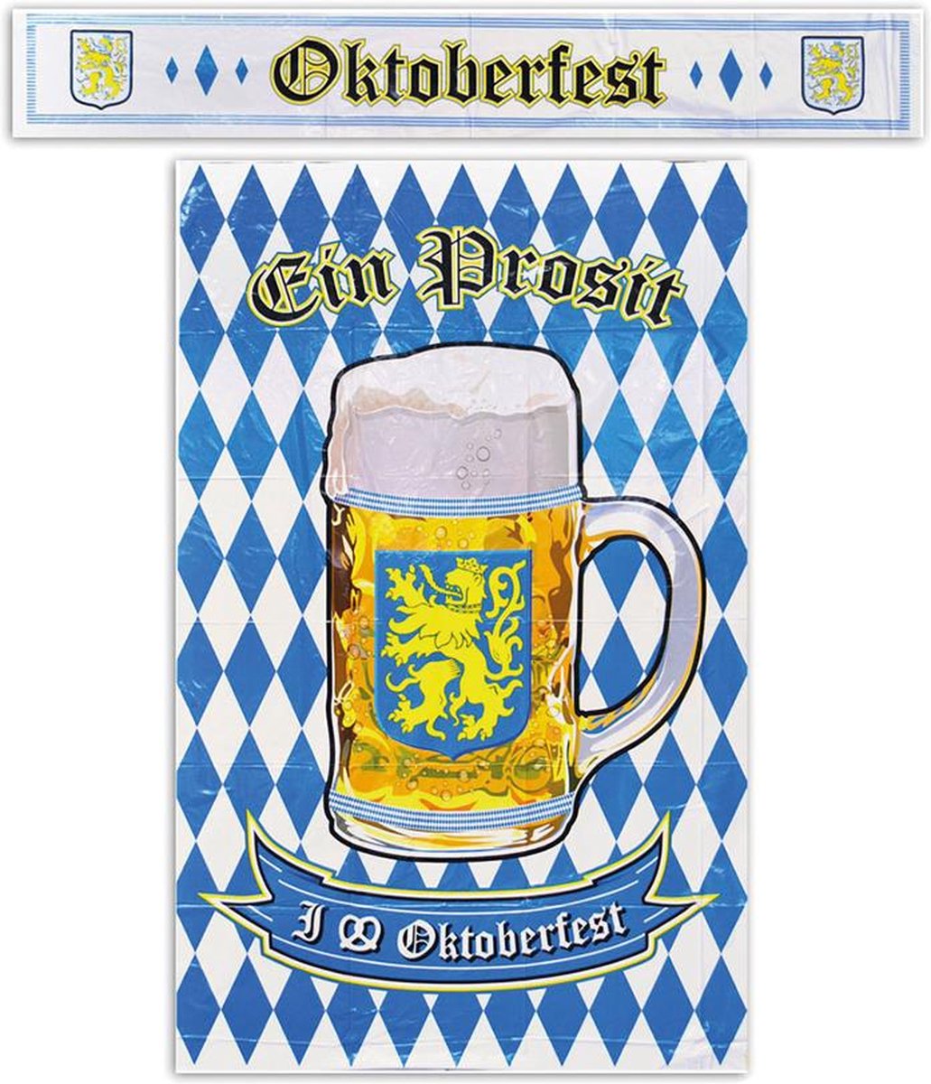 Oktoberfest decoratie set, Poster & Banner, Themafeest, Oktoberfeest, Apres ski