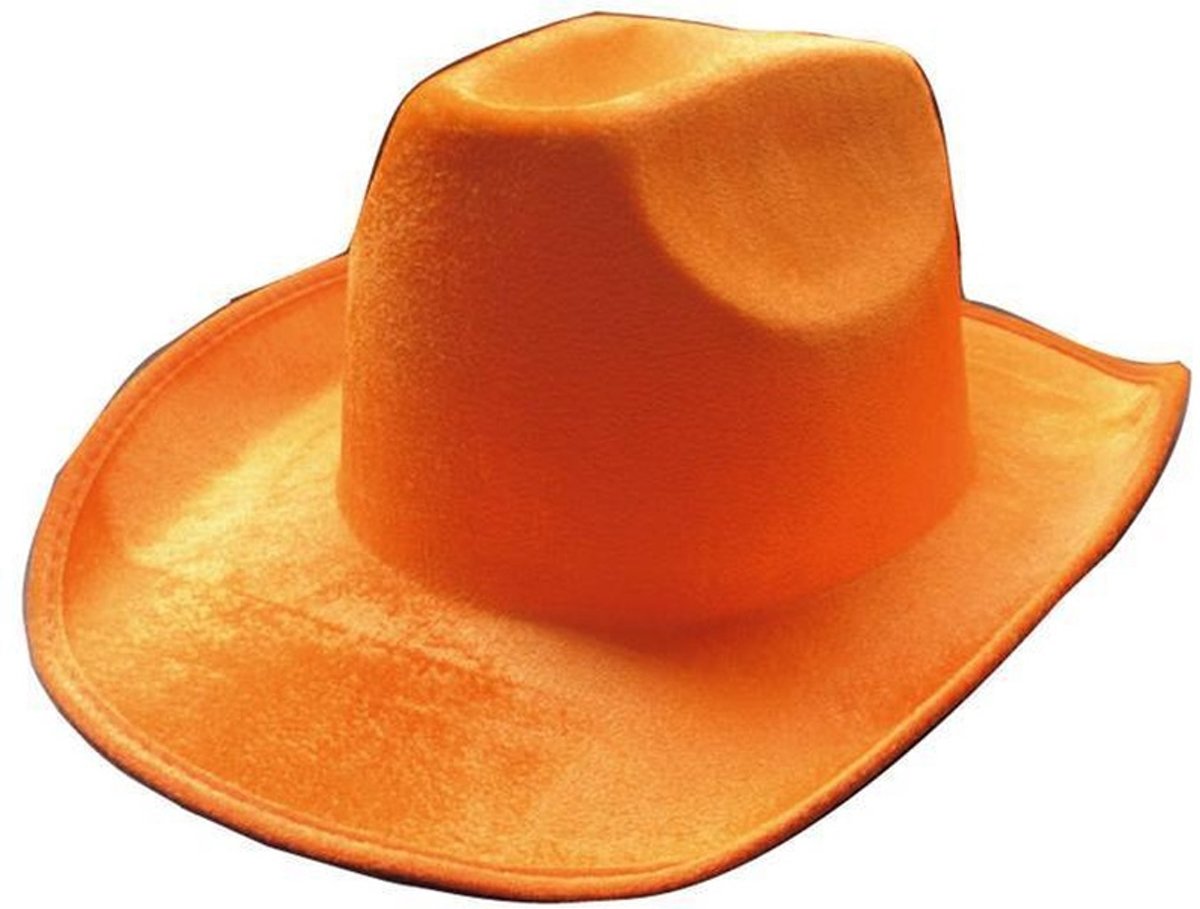 Cowboyhoed neon Oranje