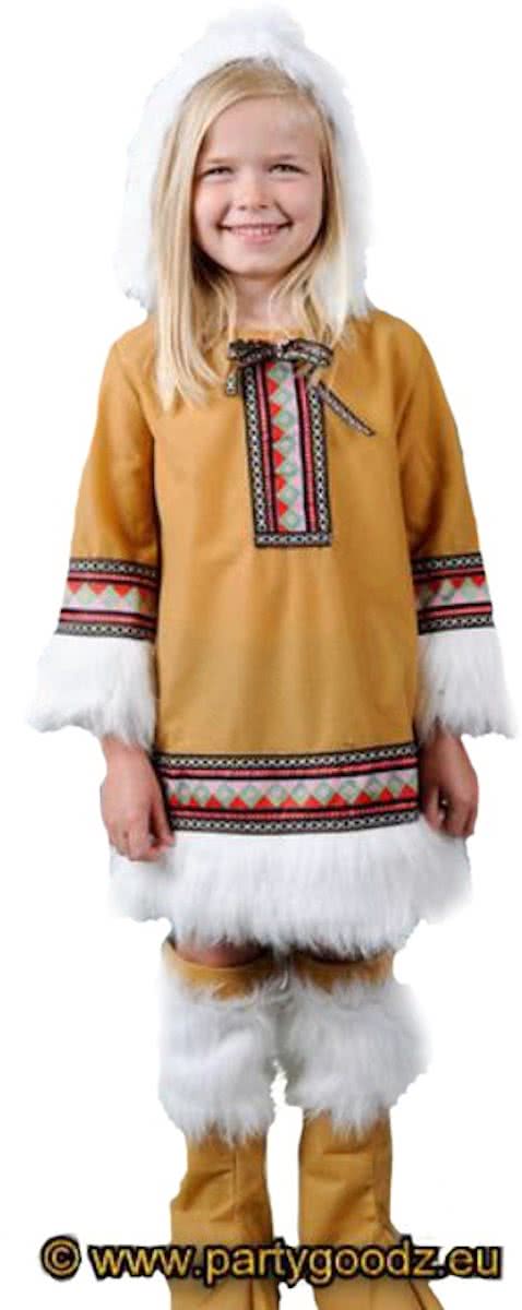 Eskimo meisje kind-Maat:110cm-120cm