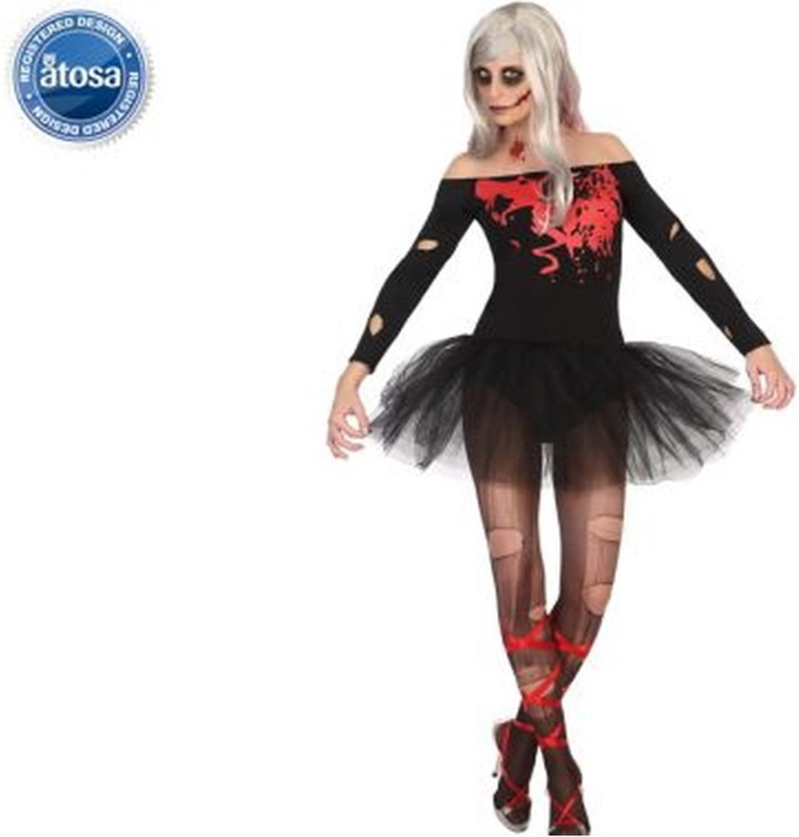 Halloween ballerina-Maat:M-L