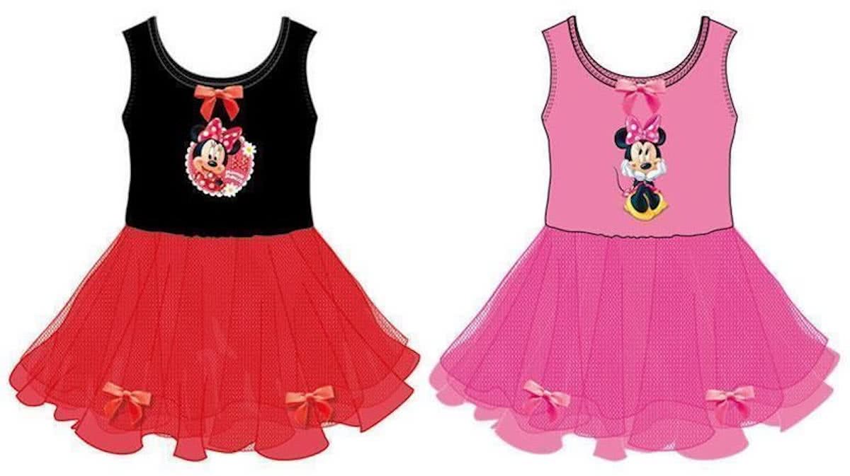 Jurk met tutu Minnie Mouse-Kleur:Rose-Maat:3-4