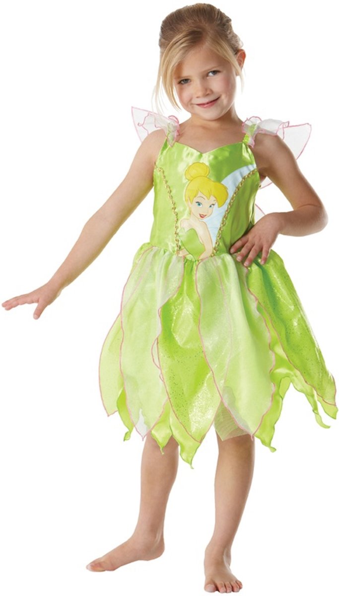 Tinkerbell verkleedjurk kind Disney-Maat:M:5-6