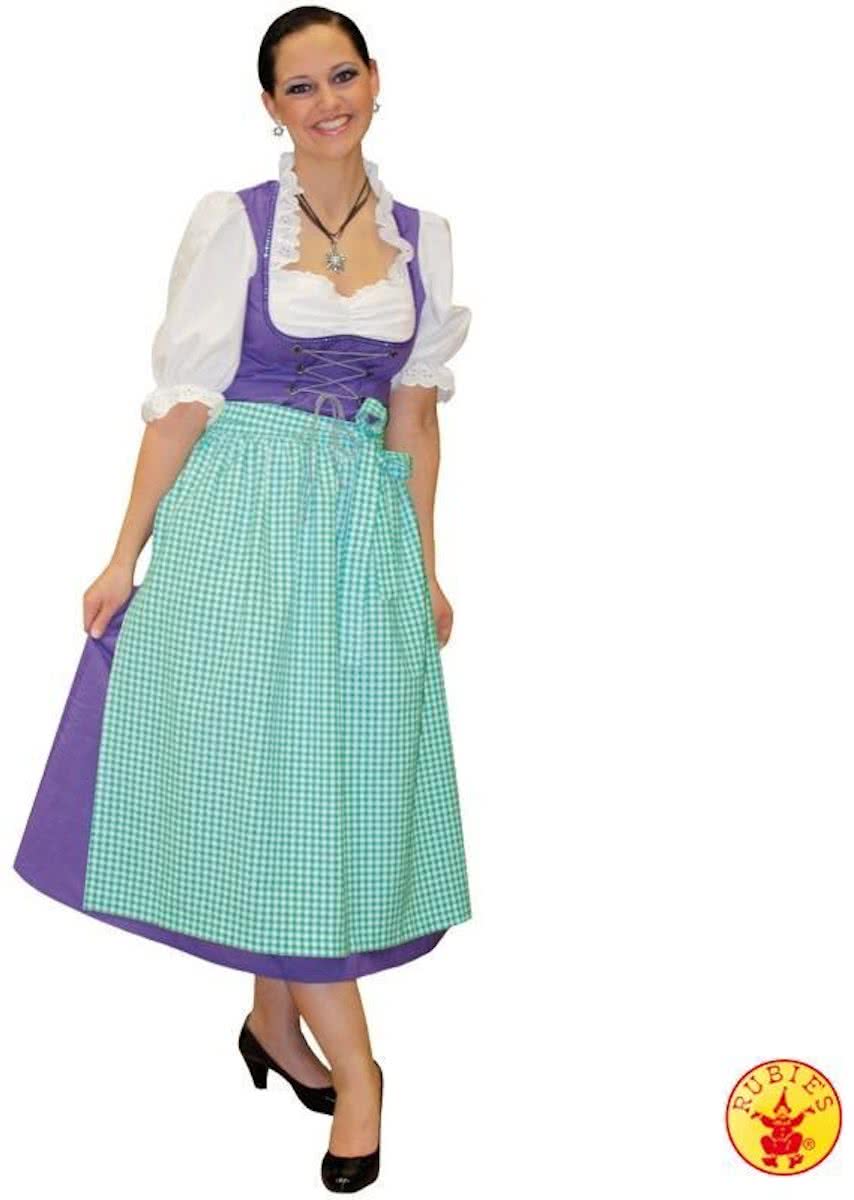 Tiroljurk Dirndl Paars-Maat:36