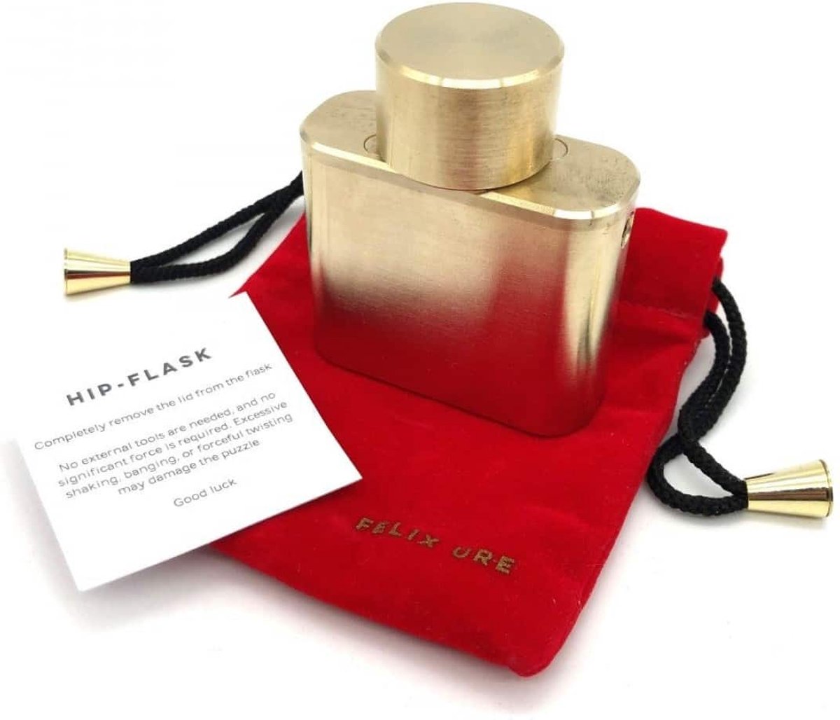 felix ure hip flask puzzel van felix ure