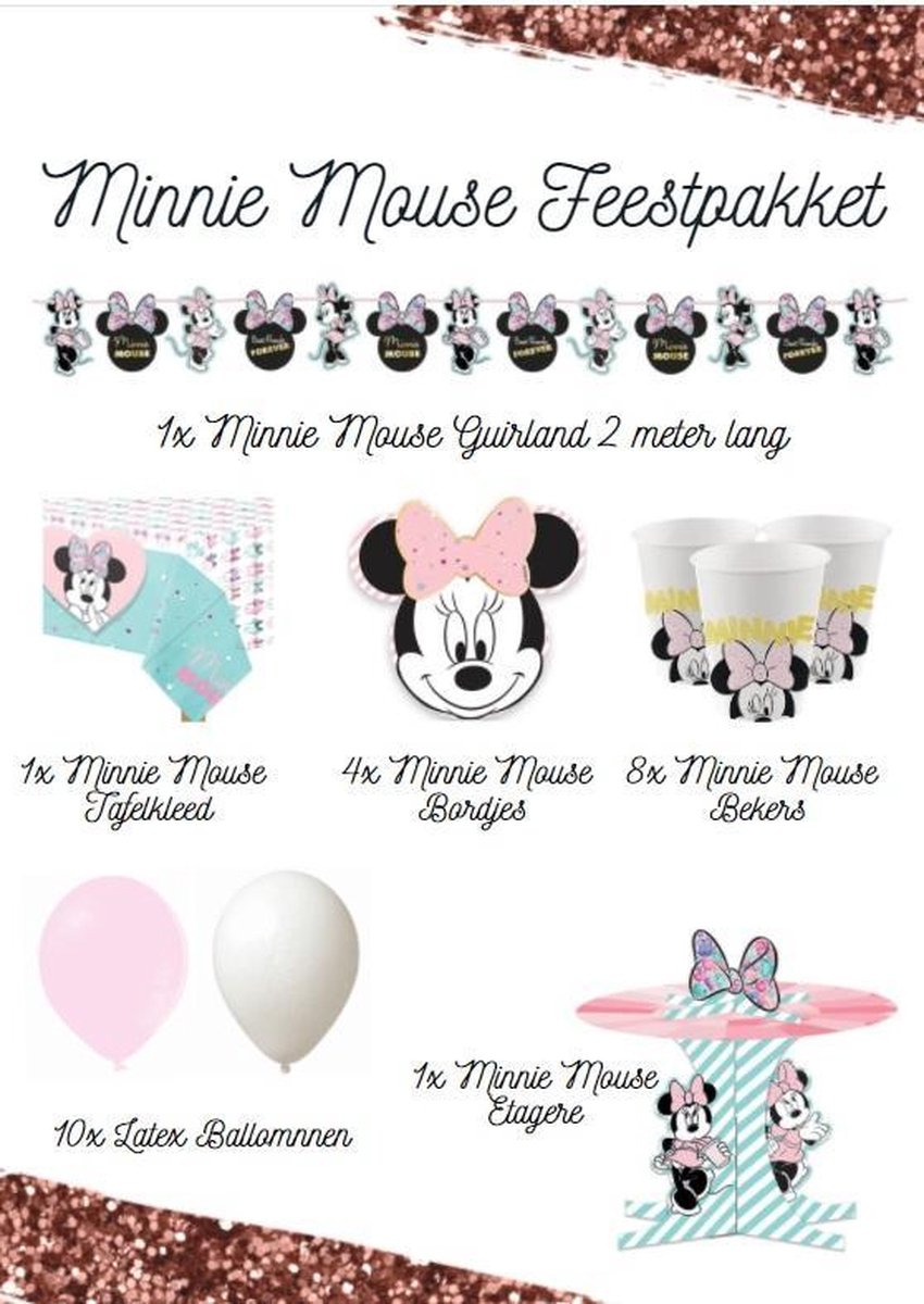 Minnie Mouse Feestpakket