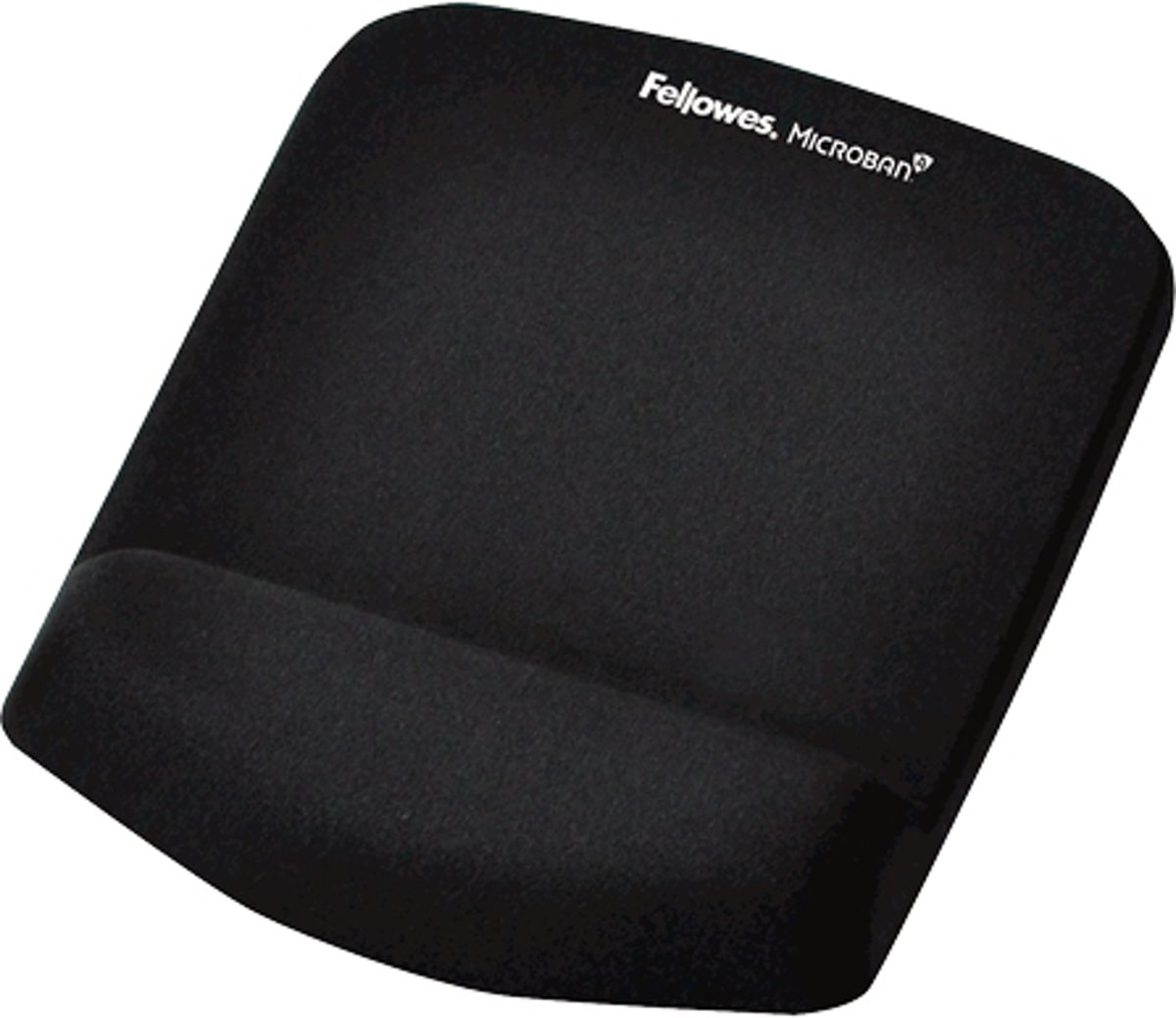 Fellowes PlushTouch muismat met polssteun, zwart