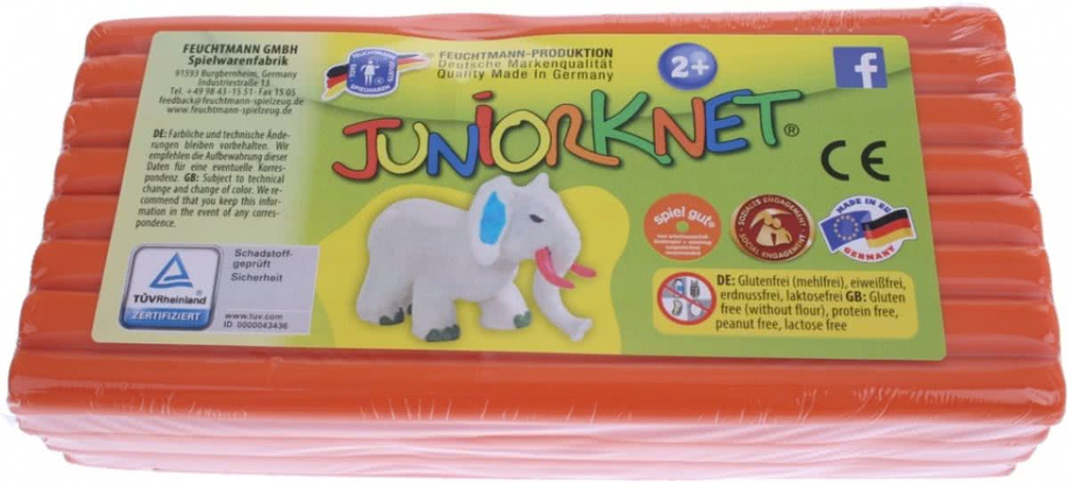 Feuchtmann Juniorknet Klei Jumbo Pack 500 gram Oranje