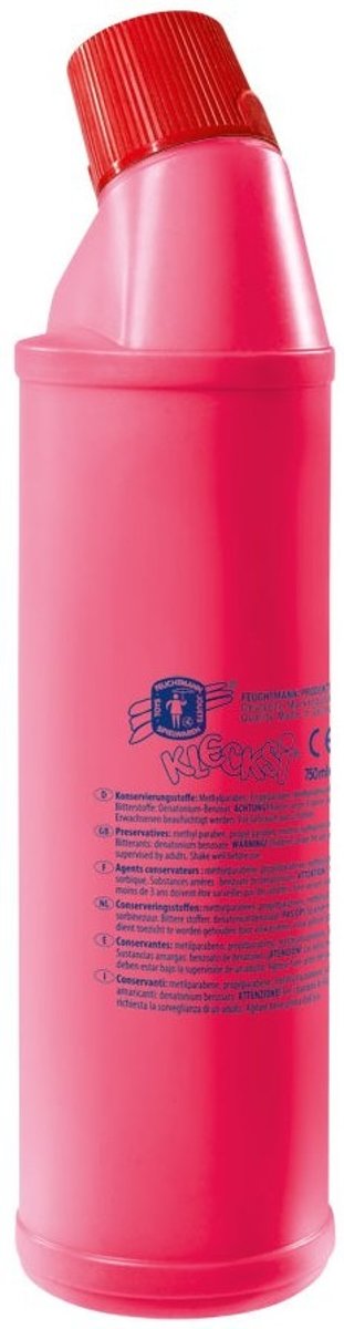 Feuchtmann Klecksi Fles Vingerverf 900 Ml Roze