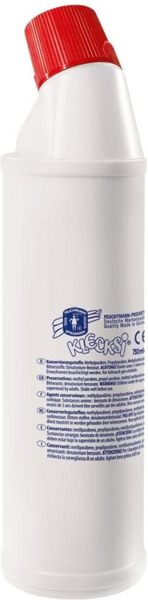 Feuchtmann Klecksi Fles Vingerverf 900 Ml Wit