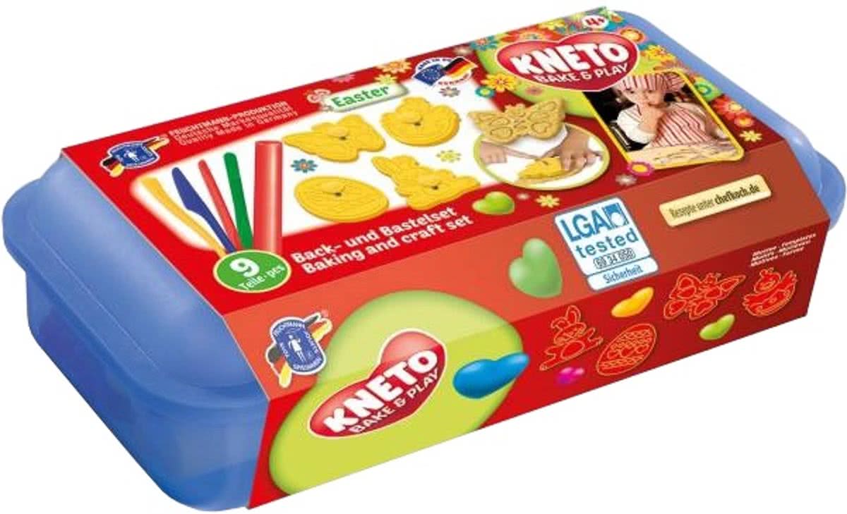 Feuchtmann Kneto Bake & Play Bak En Knutselset Art Cutters Pasen