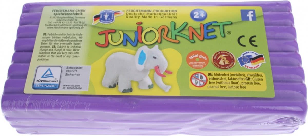 Juniorknet Klei Jumbo Pack 500 Gram Paars