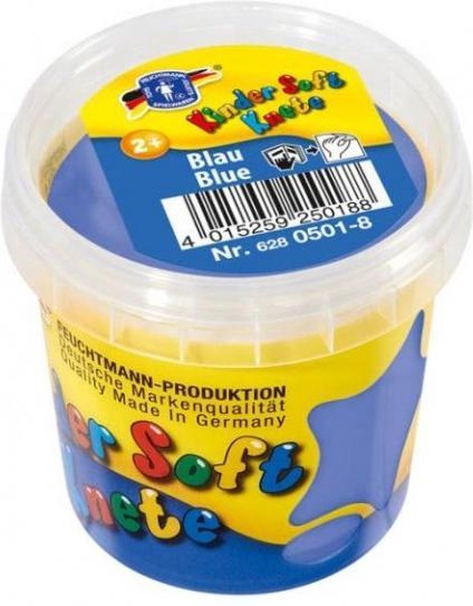 Kinder Soft Knete Basic Klei 150 gram Blauw