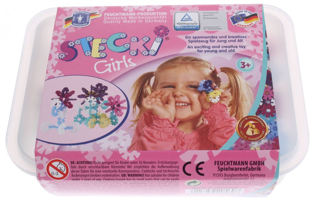 Stecki Constructiespeelgoed Girls One For Two - Box Midi