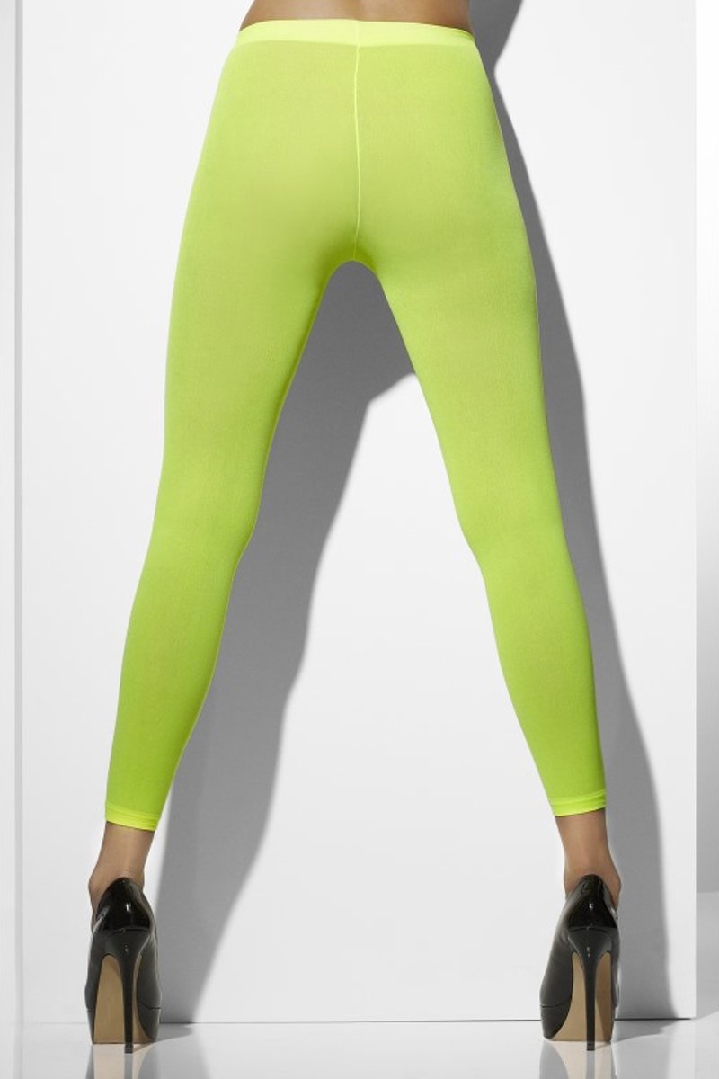 Neon groene legging