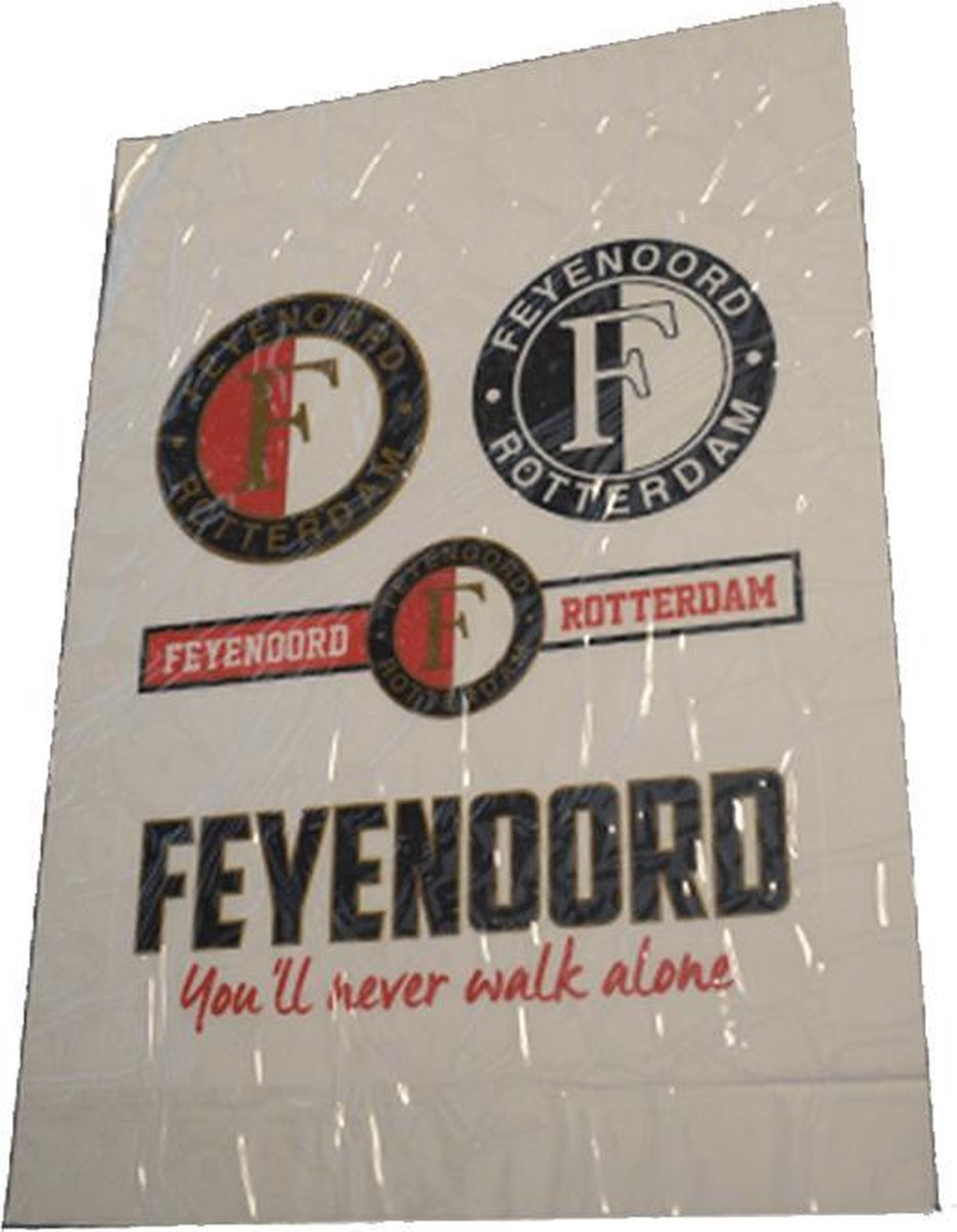 Feyenoord Raamstickervel