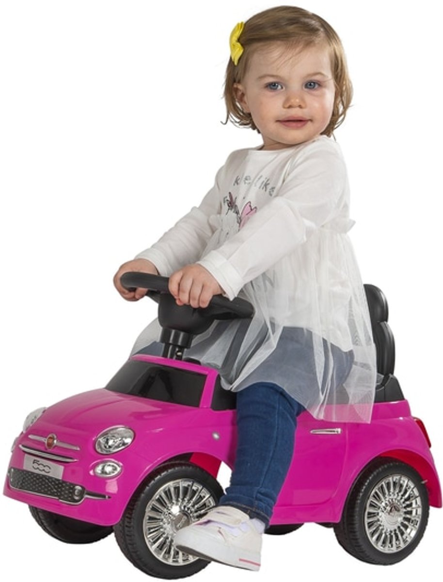 Fiat 500 - Roze - Loopauto