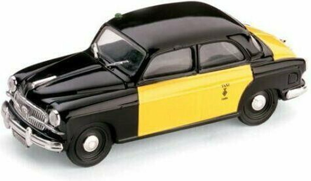 Fiat 1400B Taxi Barcelona 1956 Black/Yellow