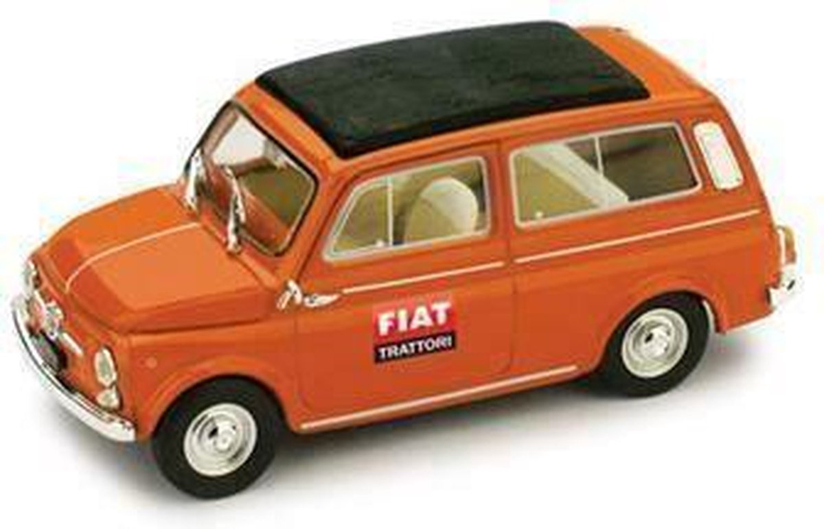 Fiat 500 Giardiniera Trattori 1960 Orange