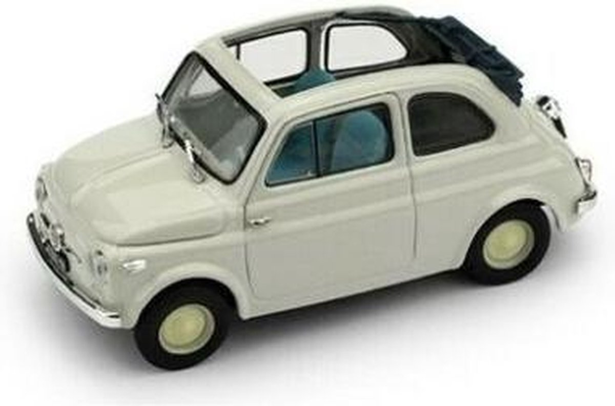 Fiat 500 Nuova Economica Aperta 1957 Light Grey