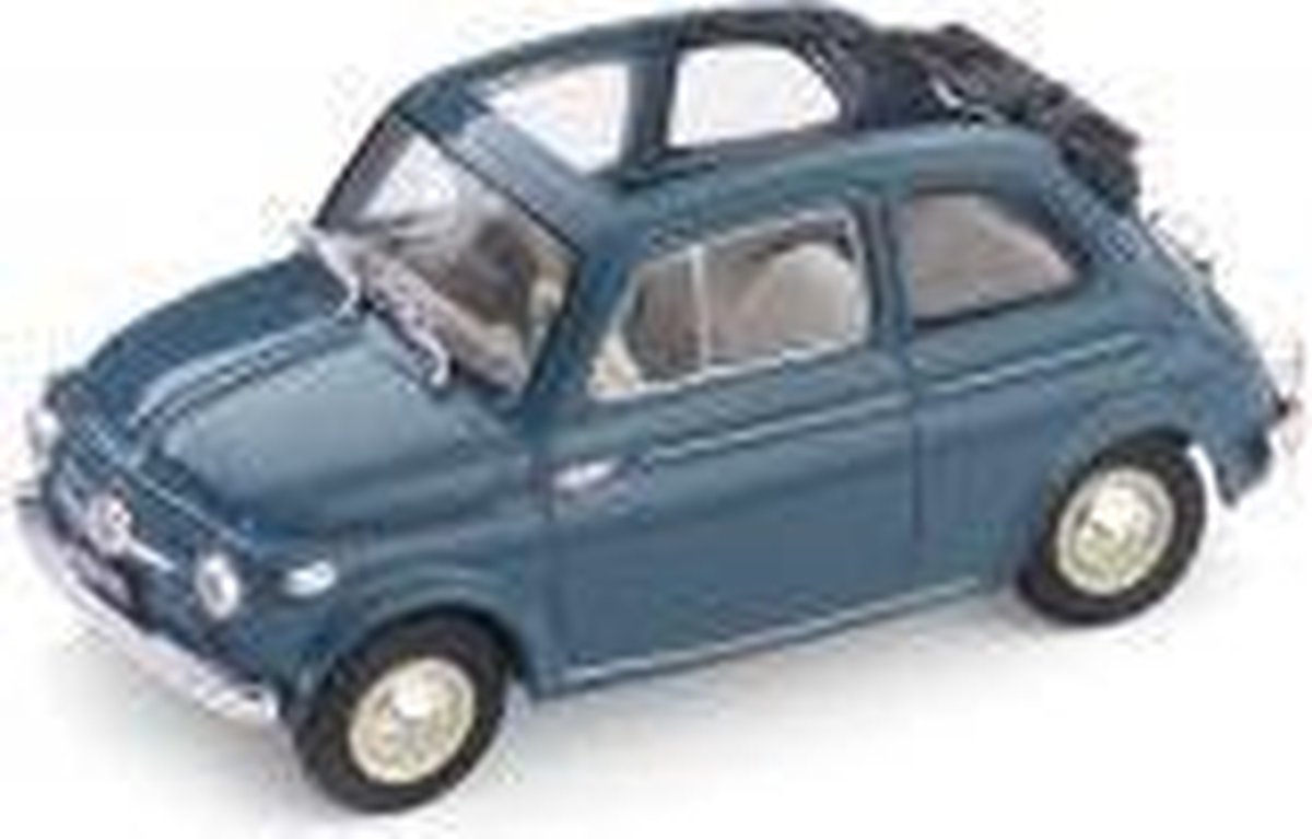 Fiat 500 Nuova Normale Aperta 1957 Blue