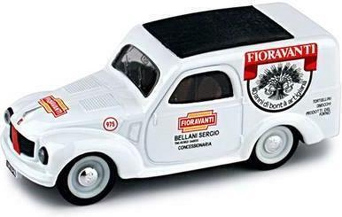 Fiat 500C Van Fioravanti 1950 White