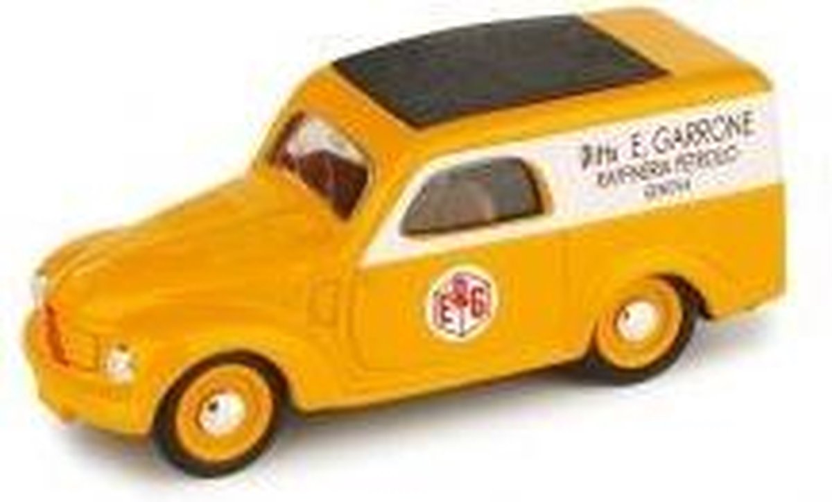 Fiat 500C Van Furgone ERG 1950 Orange