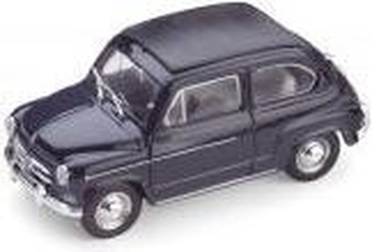 Fiat 600 D Trasformabile Chiusa 1960 Blue