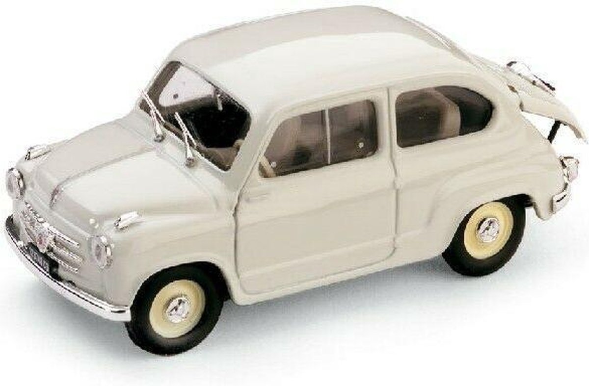 Fiat 600 Derivazione Abarth 750 1956 Light Grey