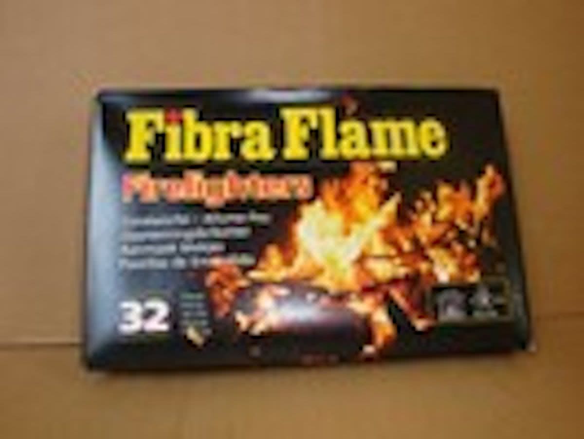 Aanmaakblokjes wit fibra flame
