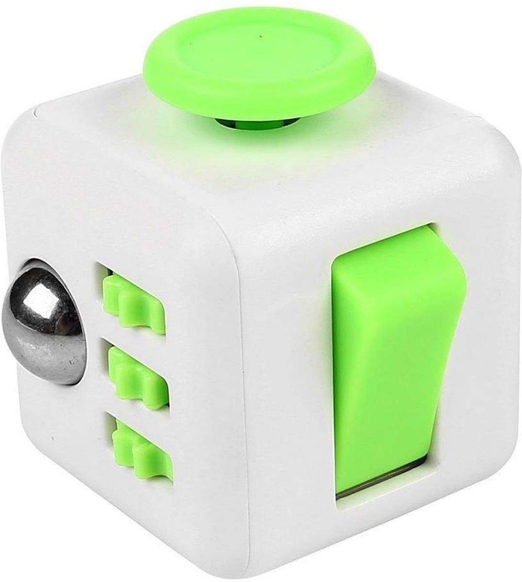 Fidget Cube Wit/Groen