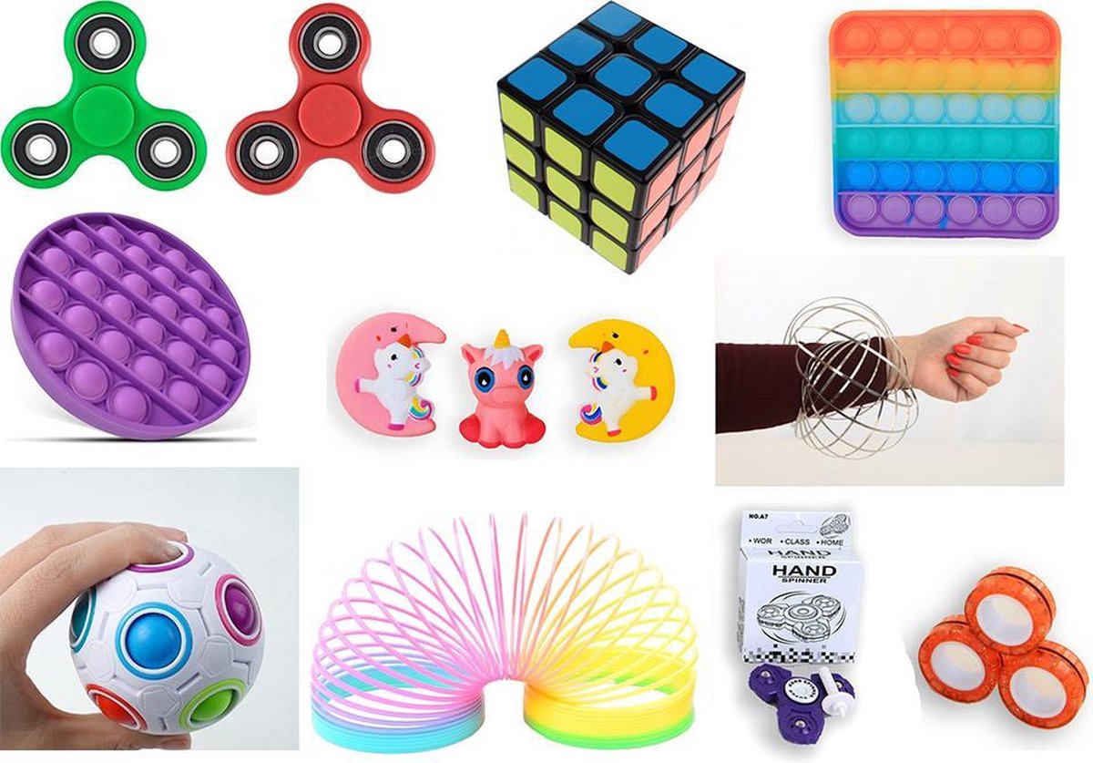 Fidget Toys pakket 15 stuks