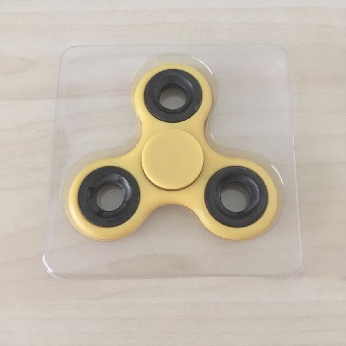 Fidget Spinner (Hand Spinner) Kleur Geel