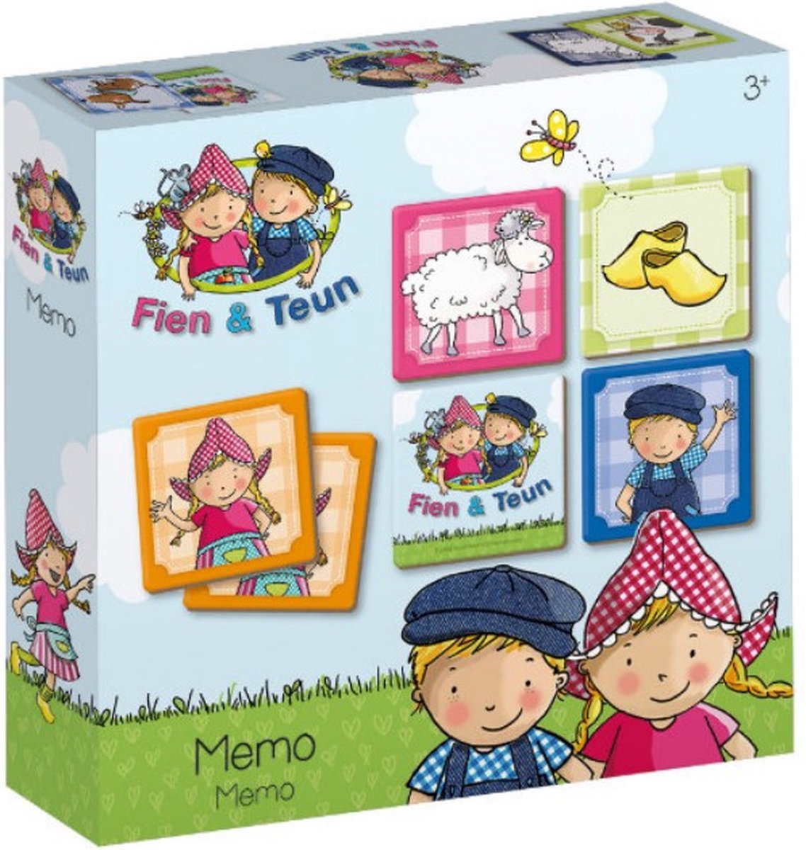 Fien En Teun Memory - Fien En Teun Geheugenspel - Memory Spel Kids - Fien En Teun Speelgoed - Speelgoed Cadeau - Geheugenspelletje Kids