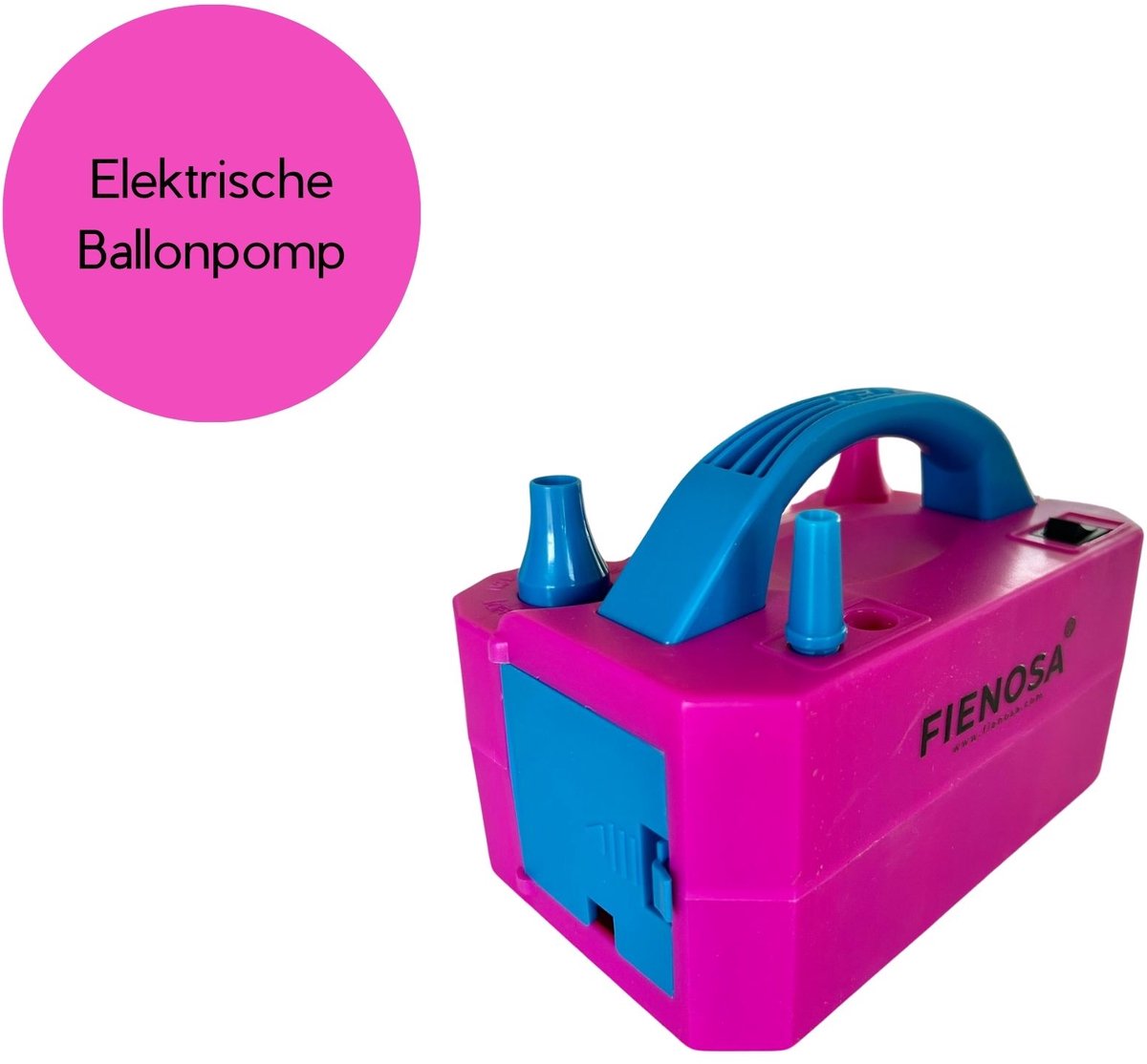   Elektrische Ballonnen Opblaaspomp - Ballonnenpomp - Feestballonnen opblazen - Verjaardag versiering - Decoratie - Pomp - Ballonnen - Opblazen.