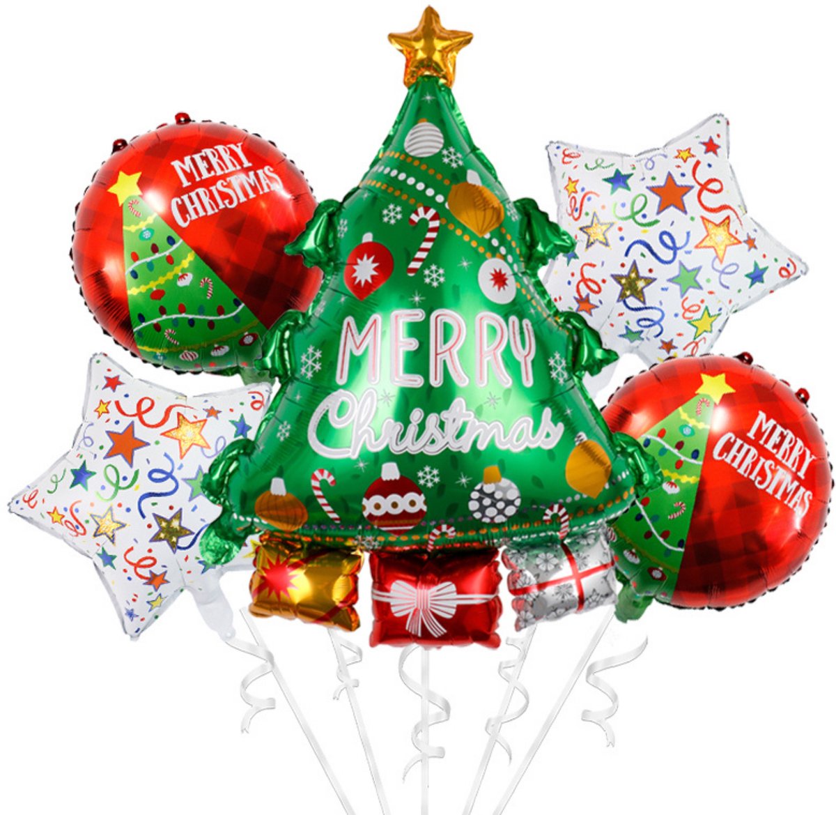 Kerst Ballon Set