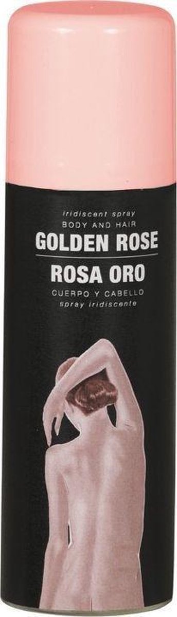 Fiestas Guirca Bodypaint Spray 100 Ml Roze/goud