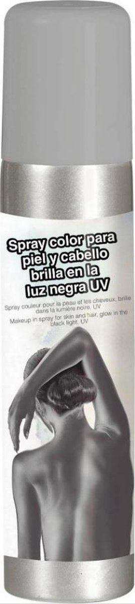 Fiestas Guirca Bodypaint Spray 75 Ml Grijs