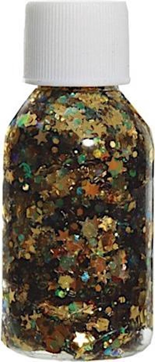 Fiestas Guirca Glittergel 30 Ml Polyester Goud