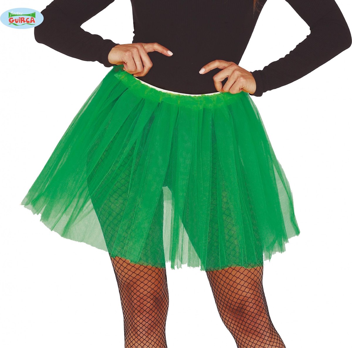 Fiestas Guirca Glittertutu Meisjes 40 Cm Polyester Groen