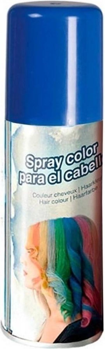 Fiestas Guirca Haarspray Neon 125 Ml Blauw