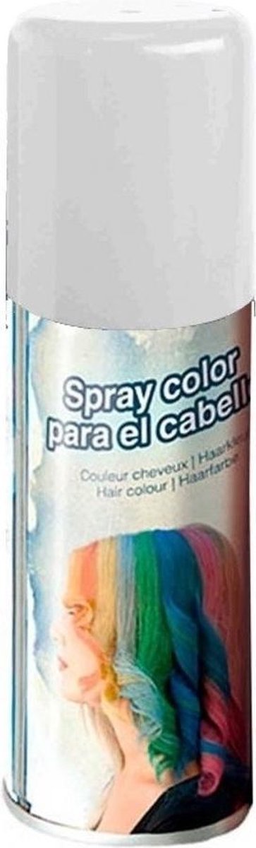 Fiestas Guirca Haarspray Neon 125 Ml Wit